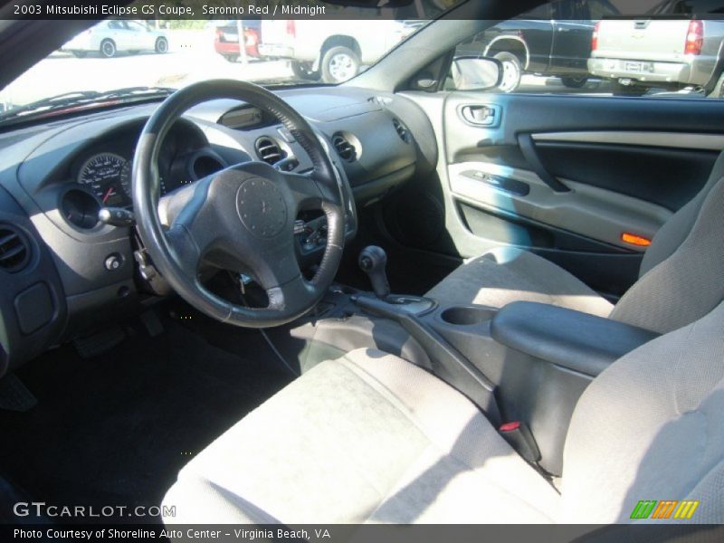 Saronno Red / Midnight 2003 Mitsubishi Eclipse GS Coupe