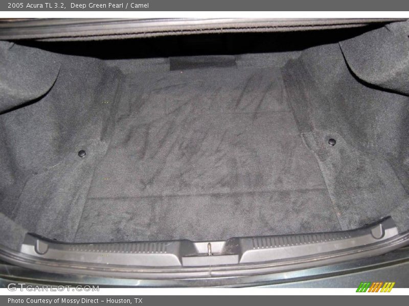 Deep Green Pearl / Camel 2005 Acura TL 3.2