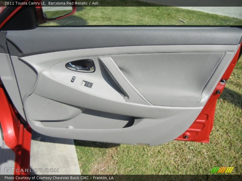 Barcelona Red Metallic / Ash 2011 Toyota Camry LE