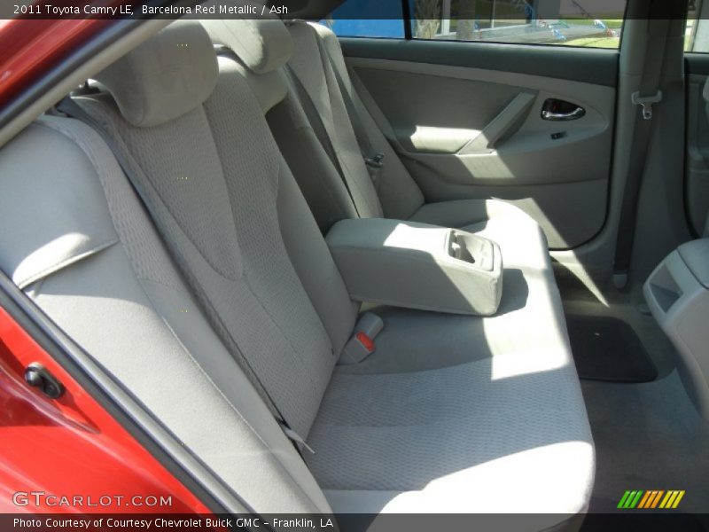 Barcelona Red Metallic / Ash 2011 Toyota Camry LE