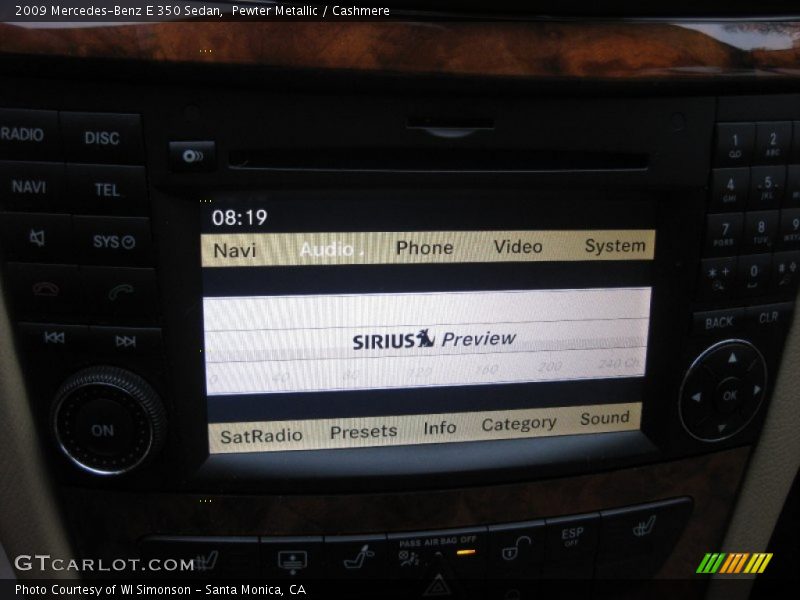 Pewter Metallic / Cashmere 2009 Mercedes-Benz E 350 Sedan
