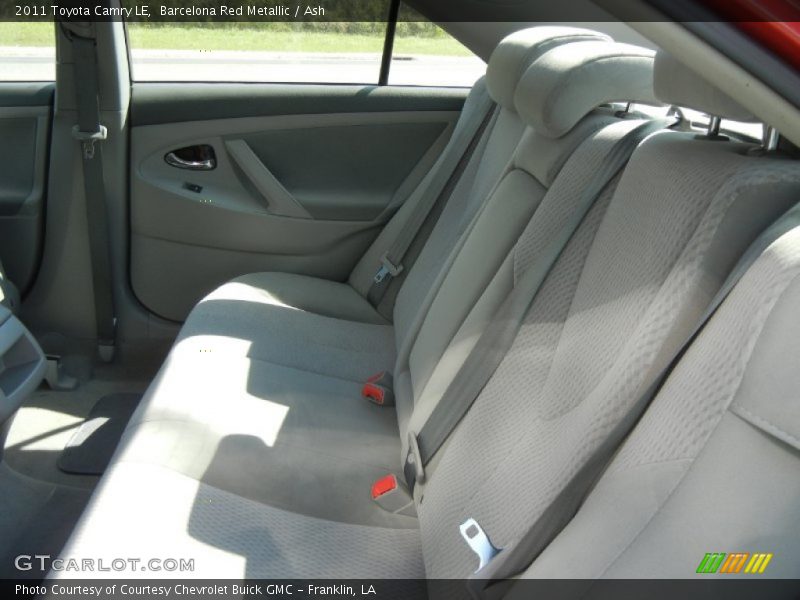 Barcelona Red Metallic / Ash 2011 Toyota Camry LE