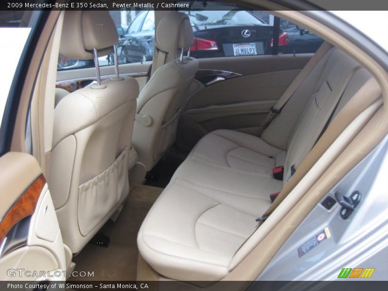 Pewter Metallic / Cashmere 2009 Mercedes-Benz E 350 Sedan