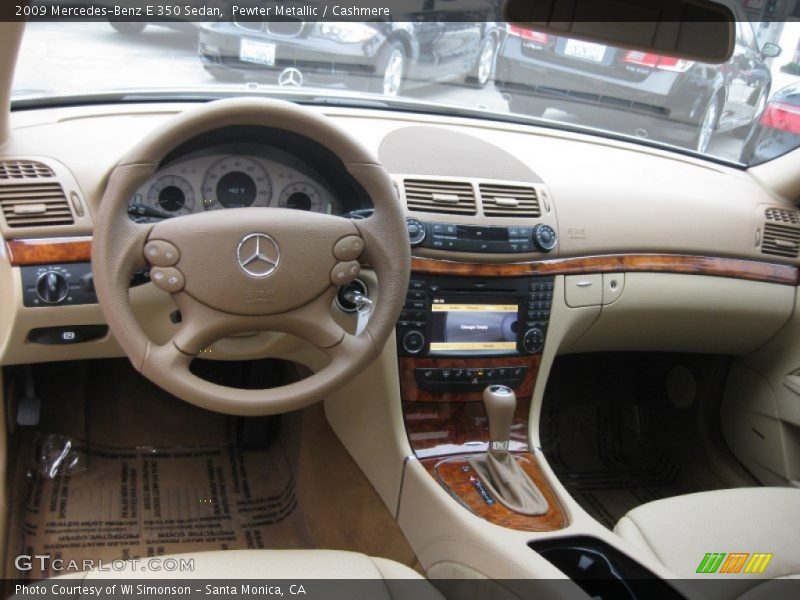 Pewter Metallic / Cashmere 2009 Mercedes-Benz E 350 Sedan