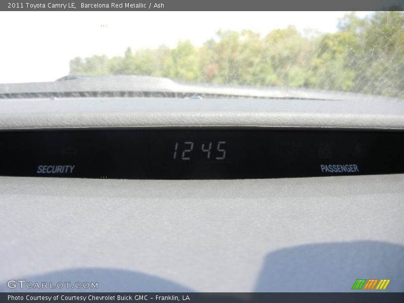 Barcelona Red Metallic / Ash 2011 Toyota Camry LE