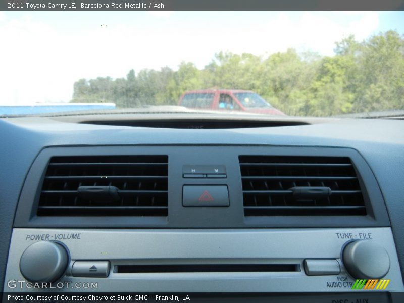 Barcelona Red Metallic / Ash 2011 Toyota Camry LE