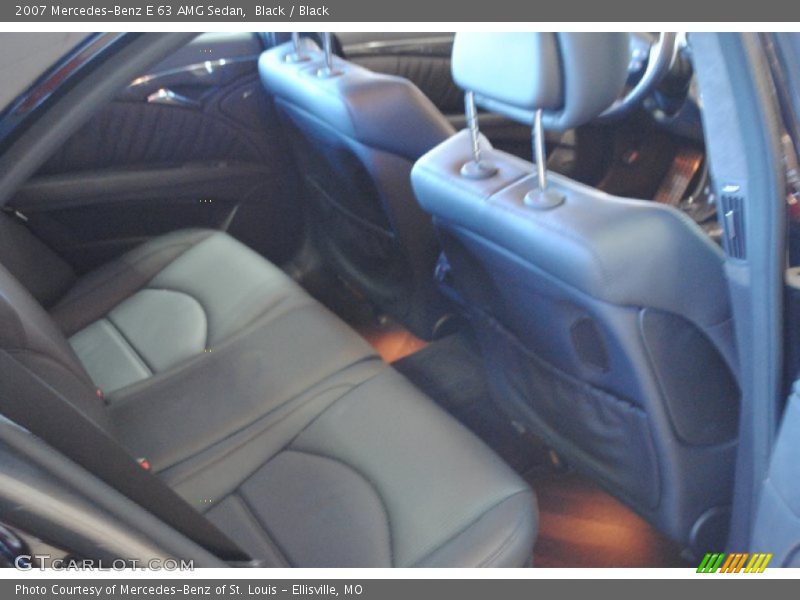 Black / Black 2007 Mercedes-Benz E 63 AMG Sedan