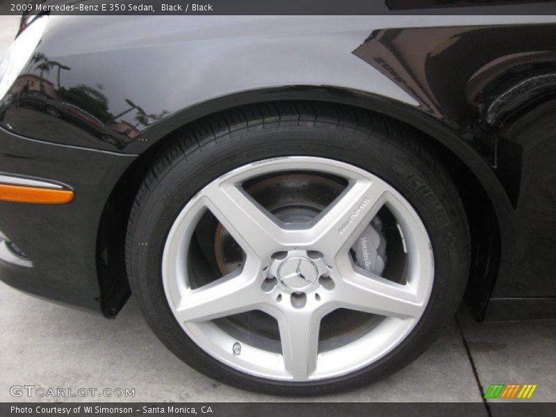 Black / Black 2009 Mercedes-Benz E 350 Sedan