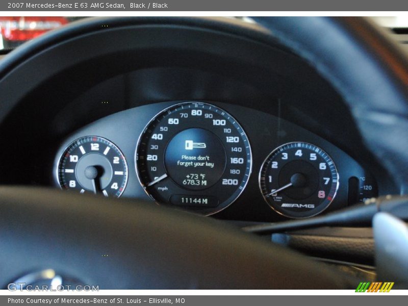  2007 E 63 AMG Sedan 63 AMG Sedan Gauges