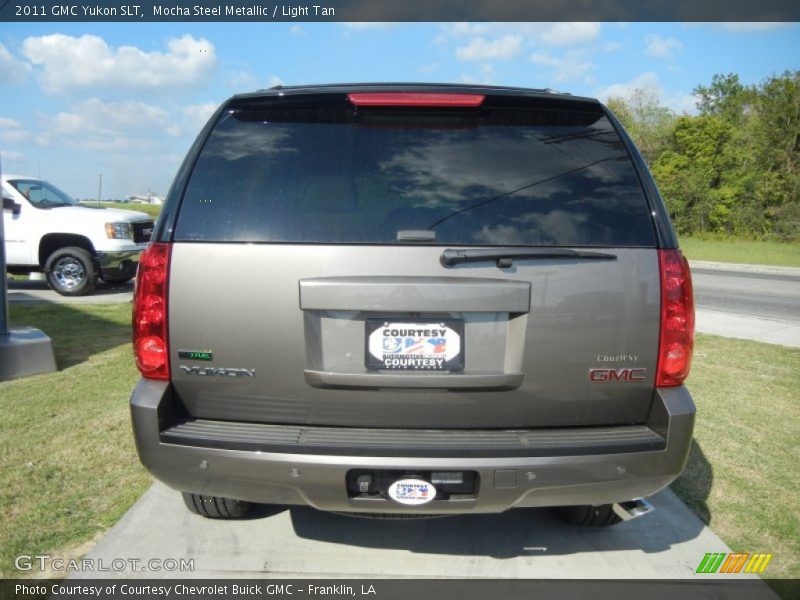 Mocha Steel Metallic / Light Tan 2011 GMC Yukon SLT