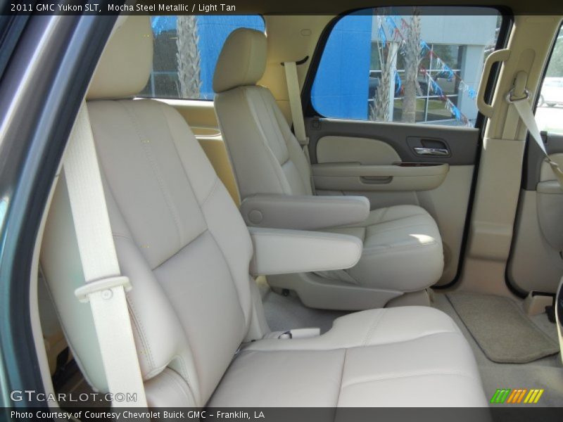 Mocha Steel Metallic / Light Tan 2011 GMC Yukon SLT