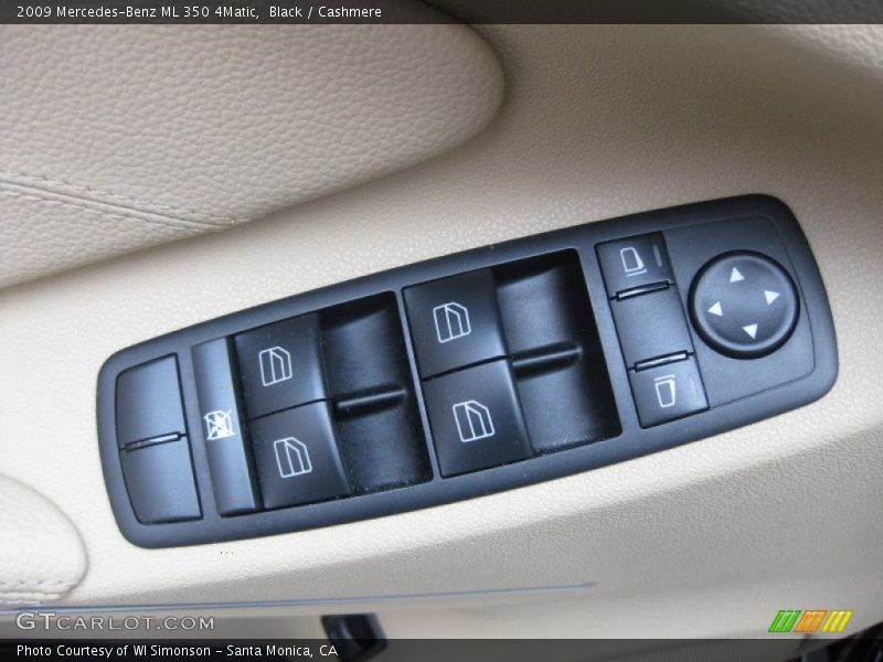 Black / Cashmere 2009 Mercedes-Benz ML 350 4Matic