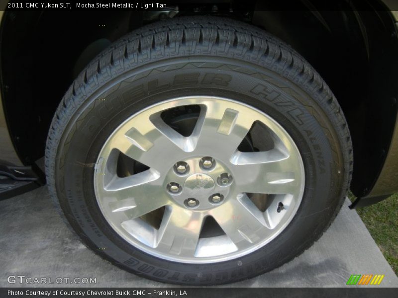 Mocha Steel Metallic / Light Tan 2011 GMC Yukon SLT