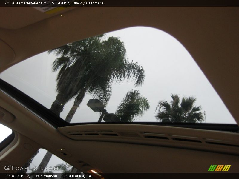 Black / Cashmere 2009 Mercedes-Benz ML 350 4Matic