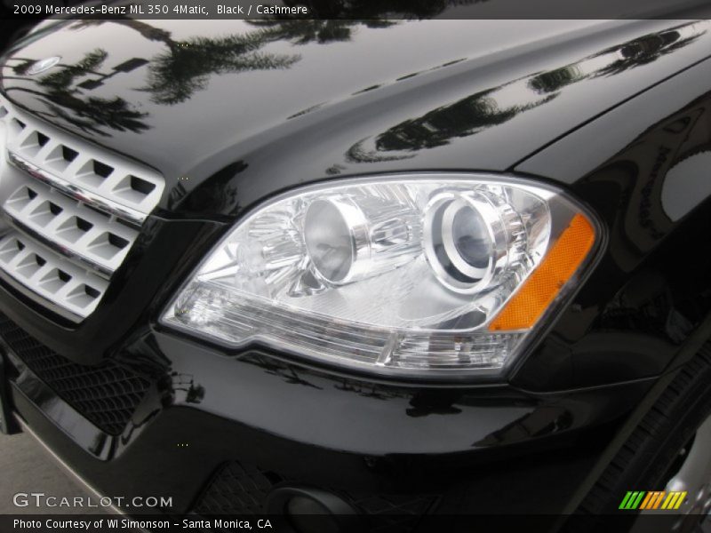 Black / Cashmere 2009 Mercedes-Benz ML 350 4Matic