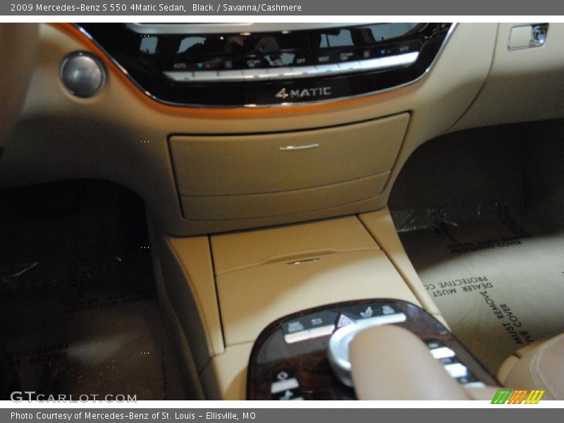 Black / Savanna/Cashmere 2009 Mercedes-Benz S 550 4Matic Sedan
