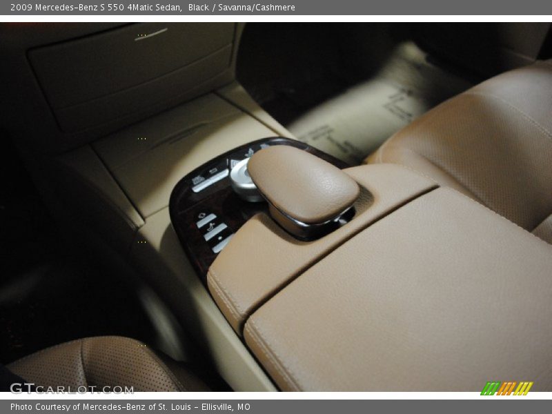 Black / Savanna/Cashmere 2009 Mercedes-Benz S 550 4Matic Sedan