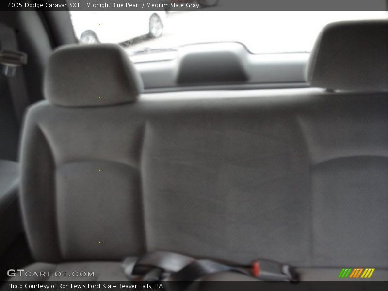 Midnight Blue Pearl / Medium Slate Gray 2005 Dodge Caravan SXT