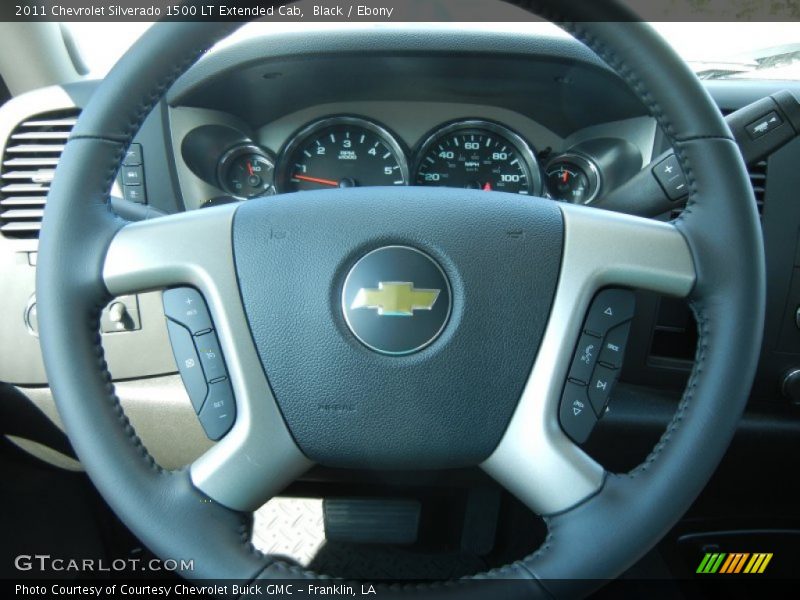 Black / Ebony 2011 Chevrolet Silverado 1500 LT Extended Cab