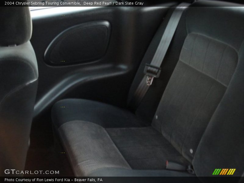Deep Red Pearl / Dark Slate Gray 2004 Chrysler Sebring Touring Convertible