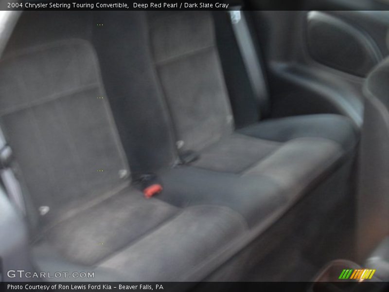 Deep Red Pearl / Dark Slate Gray 2004 Chrysler Sebring Touring Convertible