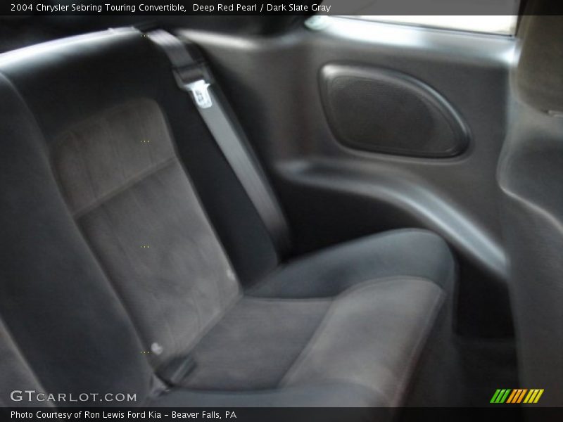 Deep Red Pearl / Dark Slate Gray 2004 Chrysler Sebring Touring Convertible