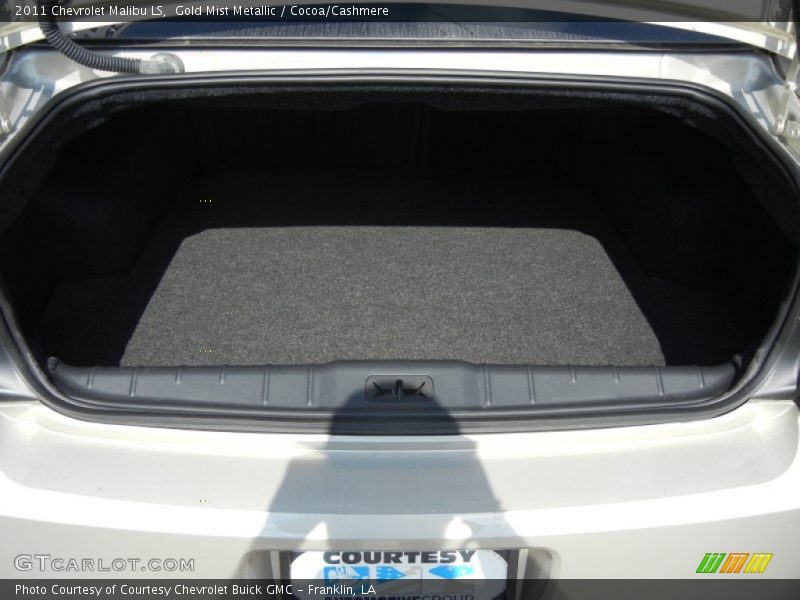 Gold Mist Metallic / Cocoa/Cashmere 2011 Chevrolet Malibu LS