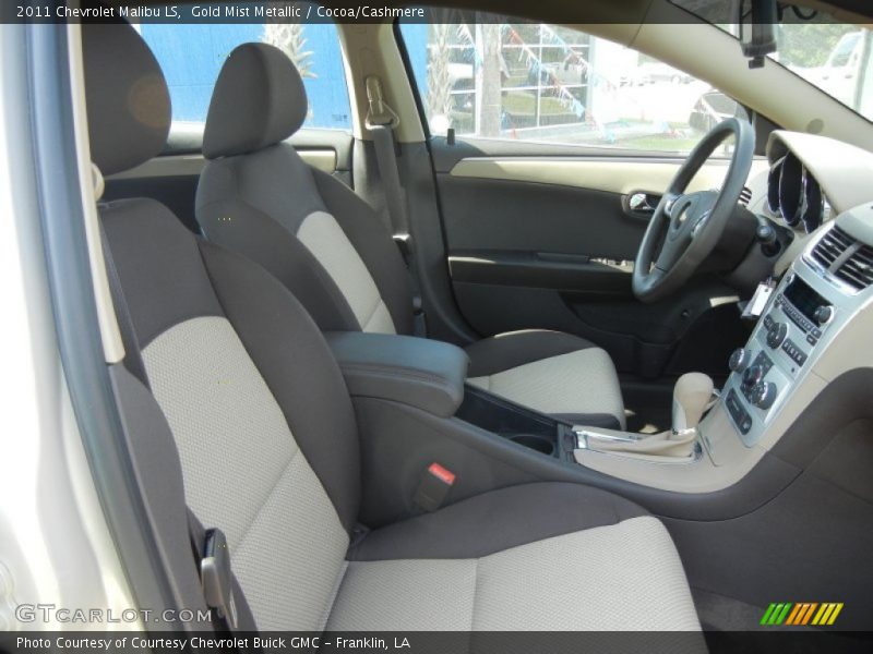 Gold Mist Metallic / Cocoa/Cashmere 2011 Chevrolet Malibu LS