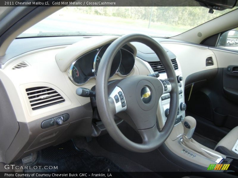 Gold Mist Metallic / Cocoa/Cashmere 2011 Chevrolet Malibu LS