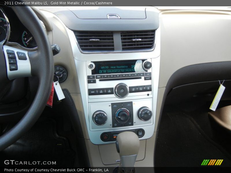 Gold Mist Metallic / Cocoa/Cashmere 2011 Chevrolet Malibu LS