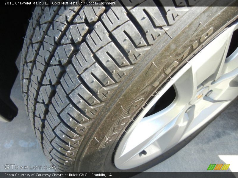 Gold Mist Metallic / Cocoa/Cashmere 2011 Chevrolet Malibu LS