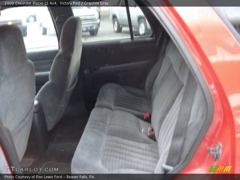 Victory Red / Graphite Gray 2000 Chevrolet Blazer LS 4x4