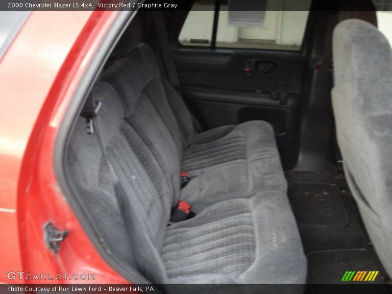 Victory Red / Graphite Gray 2000 Chevrolet Blazer LS 4x4