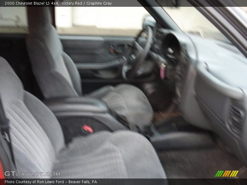 Victory Red / Graphite Gray 2000 Chevrolet Blazer LS 4x4