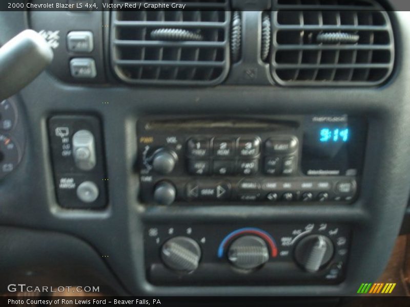 Victory Red / Graphite Gray 2000 Chevrolet Blazer LS 4x4