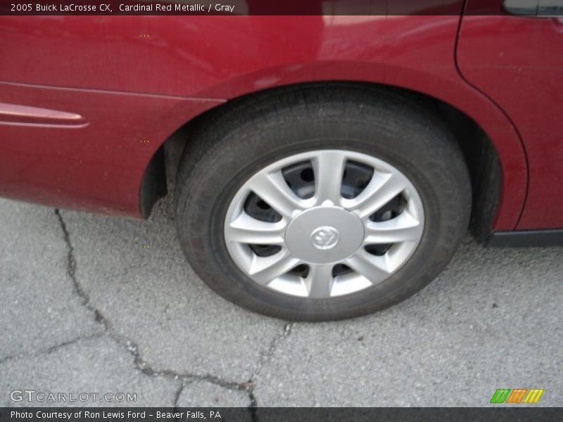 Cardinal Red Metallic / Gray 2005 Buick LaCrosse CX