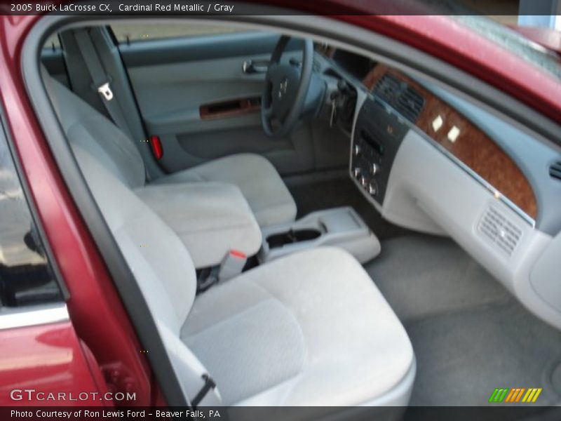 Cardinal Red Metallic / Gray 2005 Buick LaCrosse CX