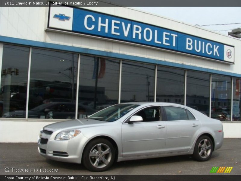 Silver Ice Metallic / Ebony 2011 Chevrolet Malibu LT