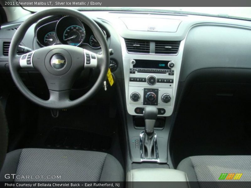 Silver Ice Metallic / Ebony 2011 Chevrolet Malibu LT