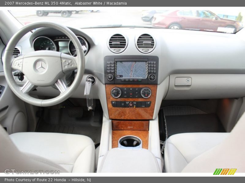 Alabaster White / Macadamia 2007 Mercedes-Benz ML 350 4Matic