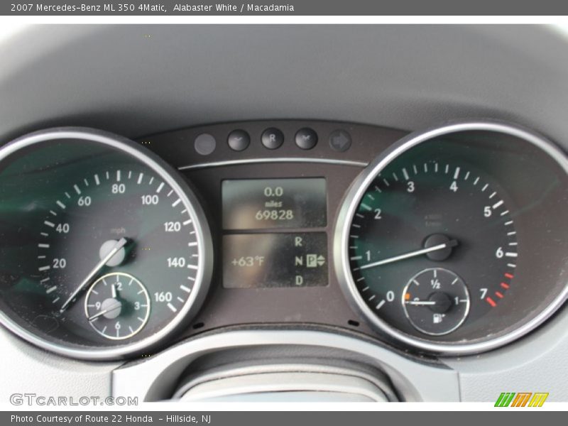 Alabaster White / Macadamia 2007 Mercedes-Benz ML 350 4Matic