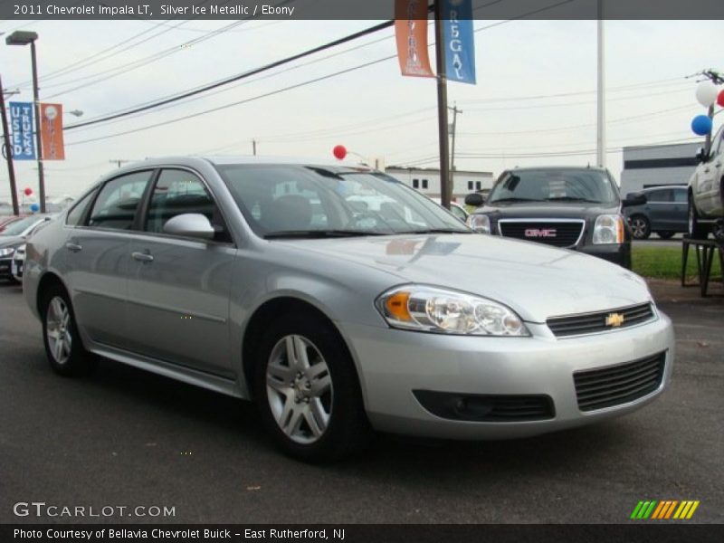 Silver Ice Metallic / Ebony 2011 Chevrolet Impala LT