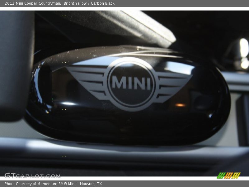 Bright Yellow / Carbon Black 2012 Mini Cooper Countryman