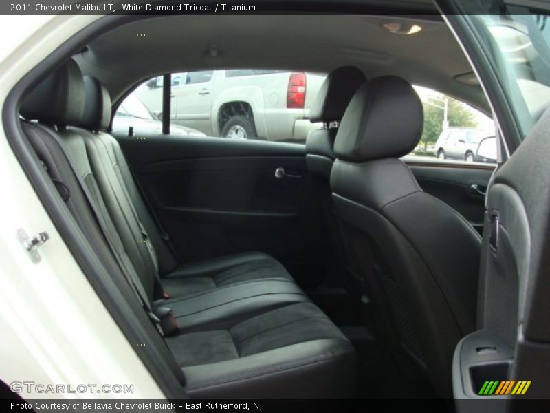White Diamond Tricoat / Titanium 2011 Chevrolet Malibu LT