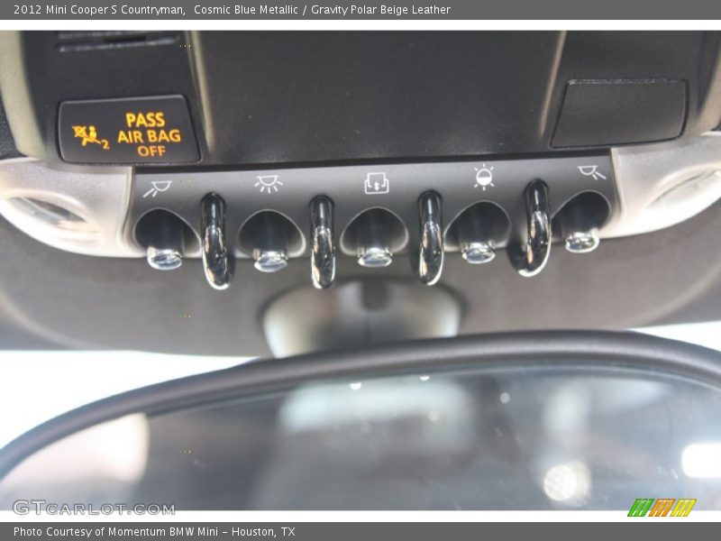 Controls of 2012 Cooper S Countryman