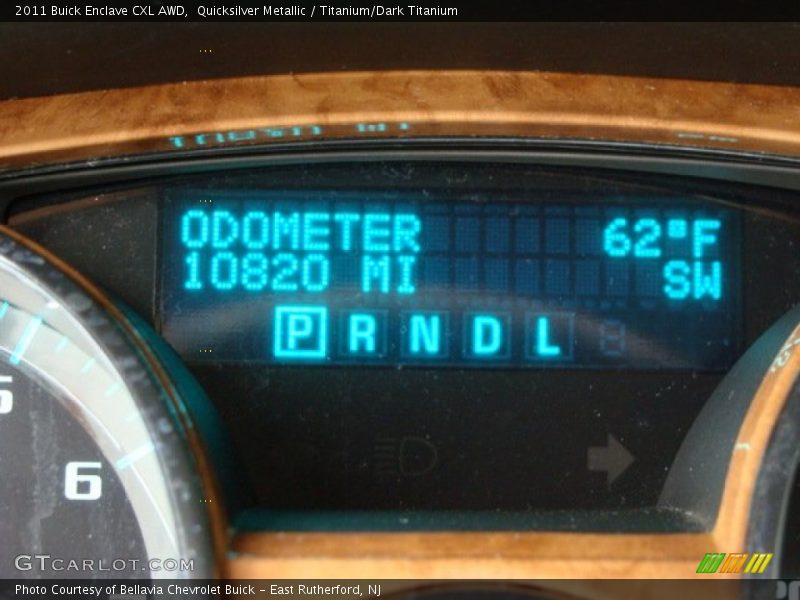 Quicksilver Metallic / Titanium/Dark Titanium 2011 Buick Enclave CXL AWD