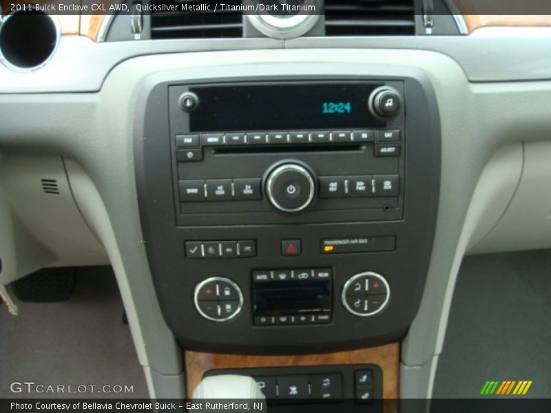 Quicksilver Metallic / Titanium/Dark Titanium 2011 Buick Enclave CXL AWD