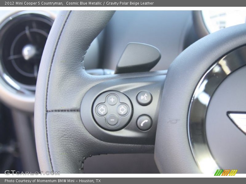 Controls of 2012 Cooper S Countryman