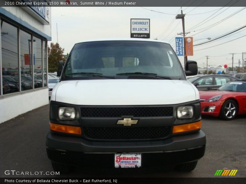 Summit White / Medium Pewter 2010 Chevrolet Express 1500 Work Van