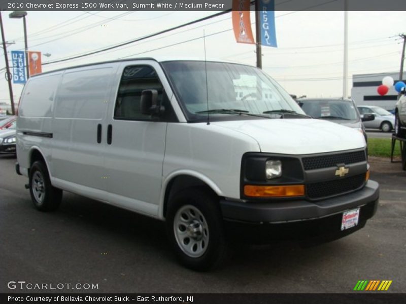 Summit White / Medium Pewter 2010 Chevrolet Express 1500 Work Van